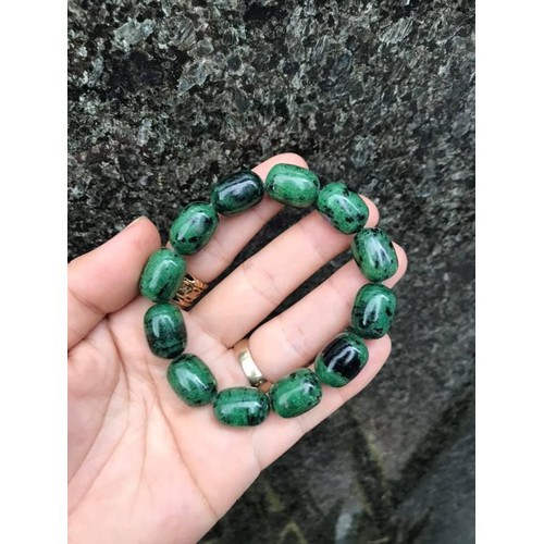  VÒNG TAY LU THỐNG RUBY NAM PHI 12LY