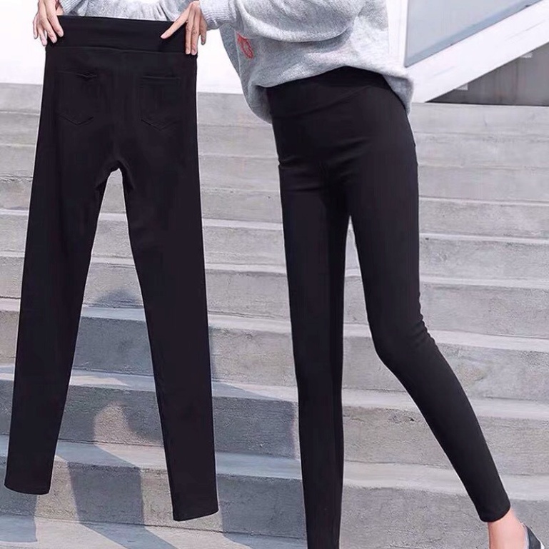 Quần Legging Nữ Dáng Dài Xuất Hàn Túi Sau 🦋 Quần Skinny Nữ Dáng Ôm Siêu Đẩy Full Size 🦋 | BigBuy360 - bigbuy360.vn