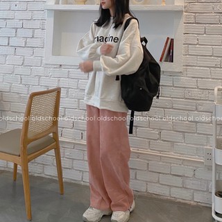 SET ÁO NỈ IMAGINE + QUẦN SUÔNG TĂM (ảnh thật/sẵn)