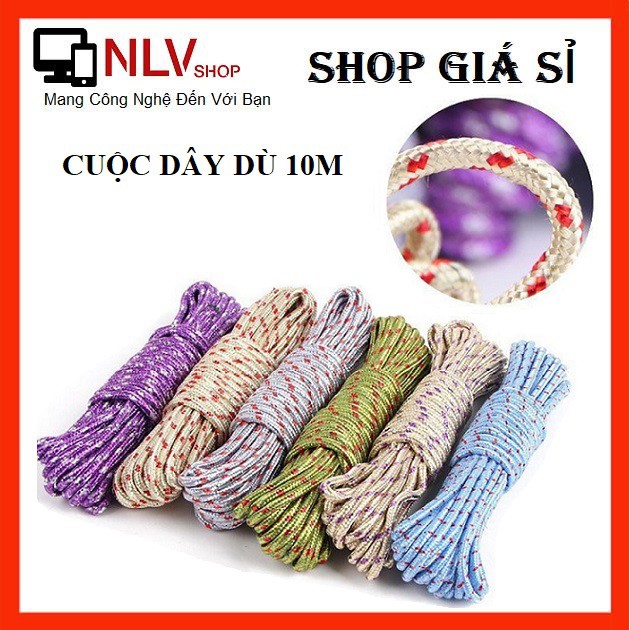 Cuộn Dây Dù 7 Lõi Dài 10m Chắc Chắn, Cuộn Dây Dù 10m