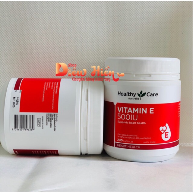 Viên uống vitamin e healthy care 200 viên