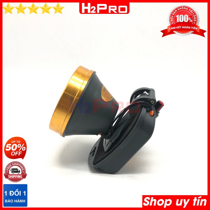 Đèn Pin Đội Đầu Siêu Sáng 150W Shangyuan 1600 Xa 500m Pin Trâu 10400Mah-Chống Nước, Ánh Sáng Vàng Hoặc Trắng-H2Pro Tech