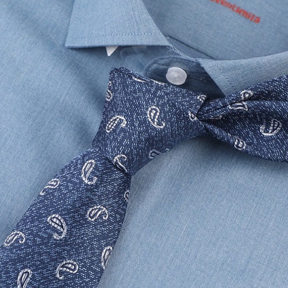 Cravat Nam cỡ trung 7cm cao cấp nhiều mẫu lựa chọn, cà vạt chú rể, Cavat dự tiệc, Calavat công sở CV-7134