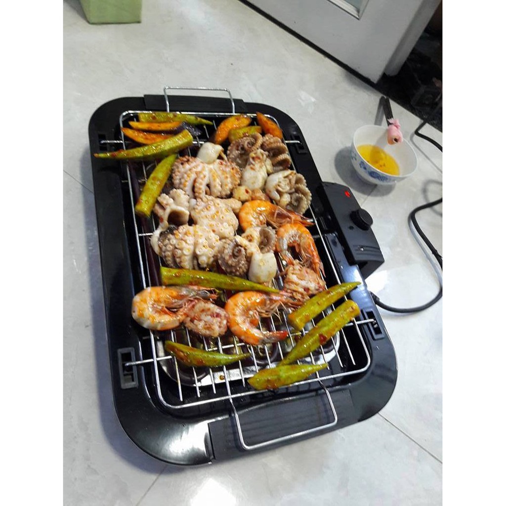 [FREESHIP❤️] BẾP NƯỚNG KHÔNG KHÓI ELECTRIC BARBECUE GRILL