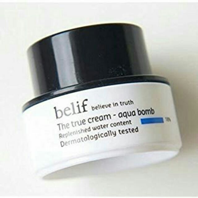 (10ml) Kem dưỡng ẩm belief The true cream - aqua bomb