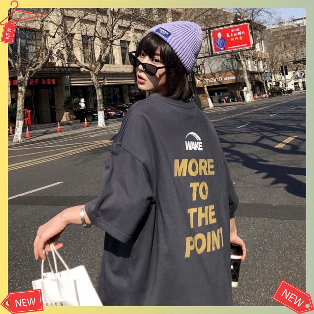 Áo phông tay lỡ nam nữ phong cách oversize unisex chất cotton siêu đẹp vải dày from rộng  A40