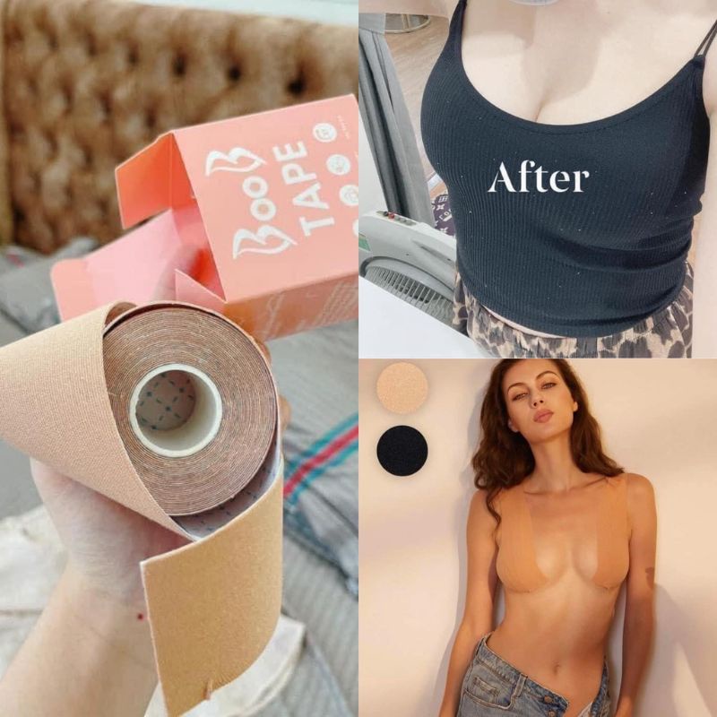 Cuộn băng dính dán ngực định hình dài 5 mét