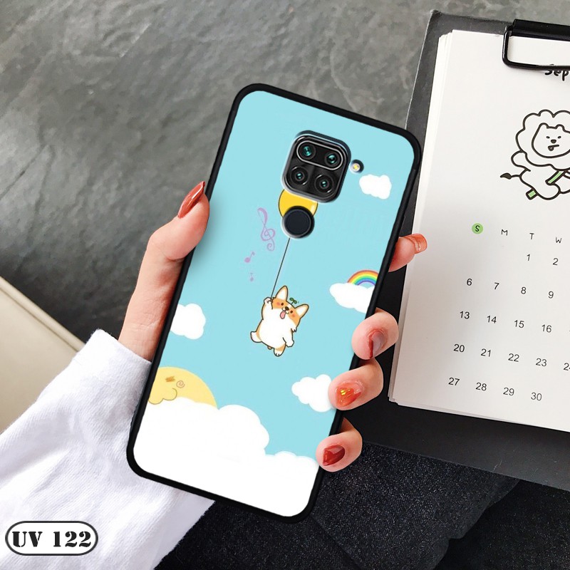 Ốp lưng điện thoại Xiaomi Redmi Note 9  - lưng nhám viền dẻo