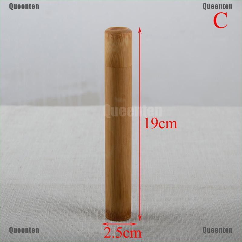 Ống tre đựng trà khô có nắp đậy kín tiện lợi