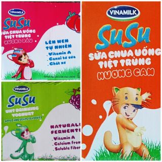 SỮA CHUA UỐNG SU SU 80ml HSD 08 THÁNG KỂ TỪ NSX