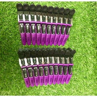 Kẹp vịt nhựa định hình tóc 1 vĩ 6 cây