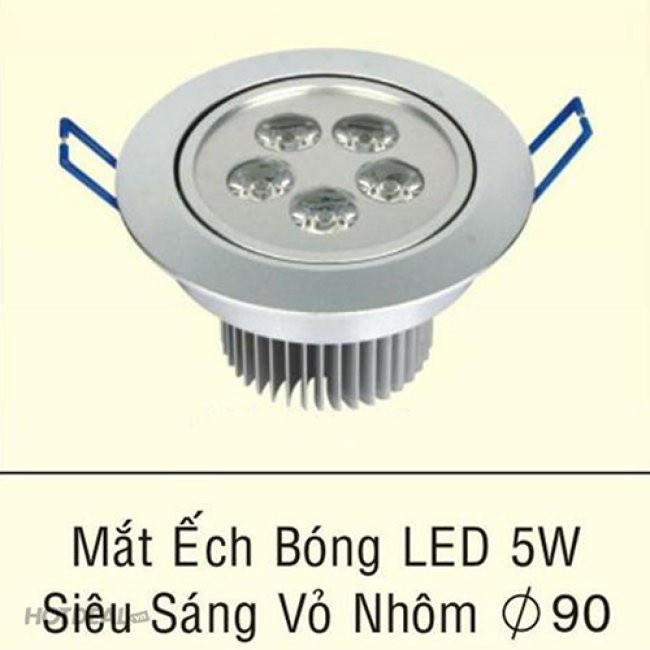 ĐÈN LED MẮT ẾCH ÂM TRẦN 3W, 5W, 7W