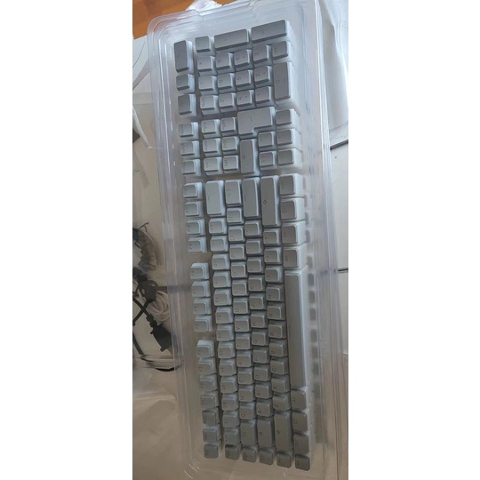 Set Bộ Keycap Pudding PBT 120 Phím Xuyên Led