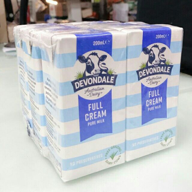 Sữa Devondale nguyên kem 200ml date mới (có sẵn) 06/2021