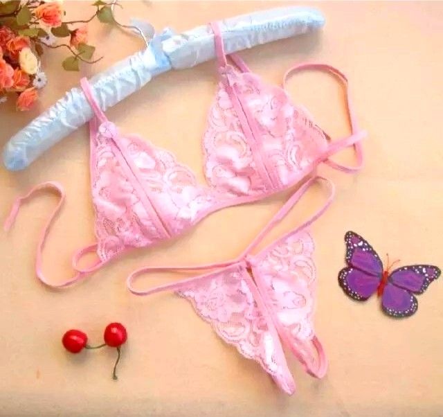 4 Bộ Đồ Ngủ Ren Xuyên Thấu - Quần Lót Không Đáy | BigBuy360 - bigbuy360.vn
