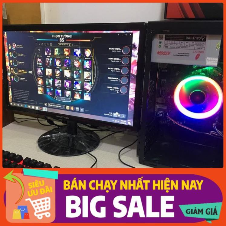 HÀNG CHÍNH HÃNG -  [ Mới 100% ] Bộ Máy tính chơi game LOL CF 2020 | WebRaoVat - webraovat.net.vn