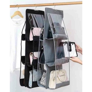 Túi Treo Giỏ Xách 6 Ngăn Chống Bụi Đa Năng Chất Liệu Cao Cấp
