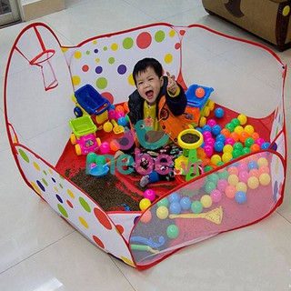 (Sẵn hàng-) Lều Bóng Chấm Bi Cho Bé Kèm 100 Bóng