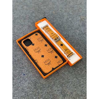 Combo M.C.M  ốp lưng iphone và dây apple watch