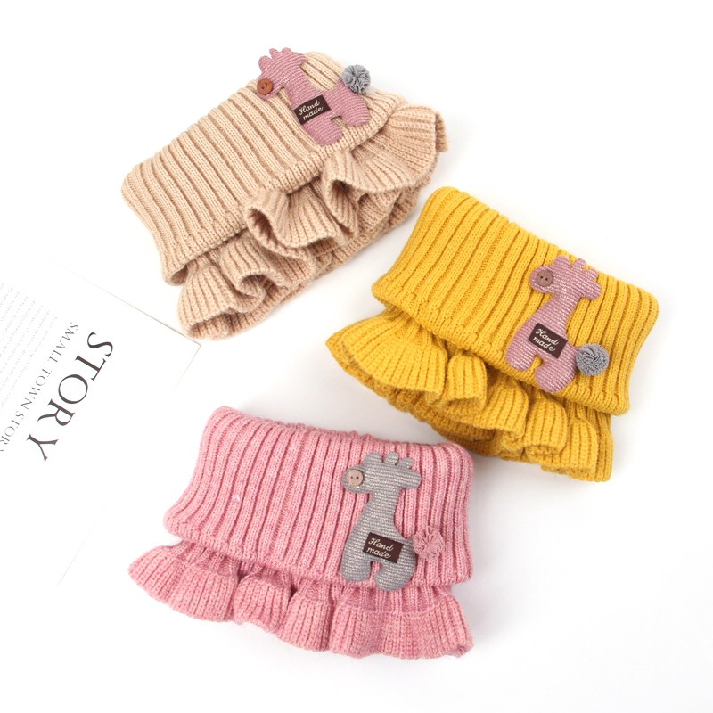 Khăn len ống cổ lọ cho bé yêu ấm áp mùa đông