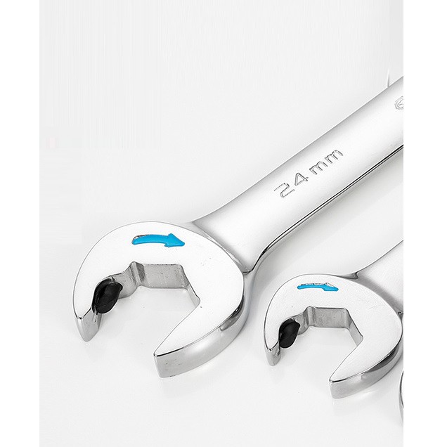 Cờ lê vòng miệng tự động 6-25mm Sata