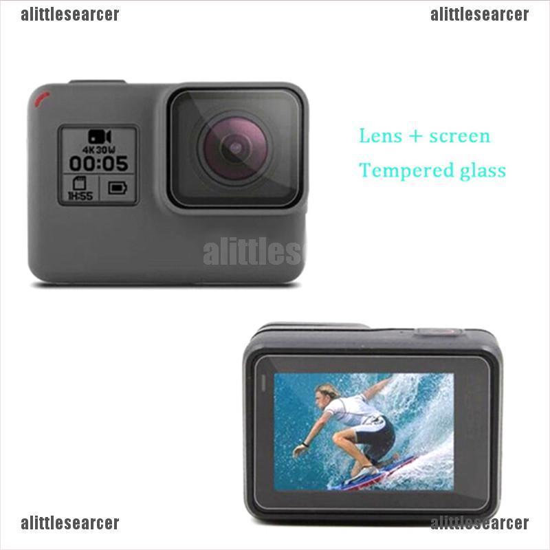 Kính Cường Lực 9h Bảo Vệ Camera Gopro Hero 6 / 5