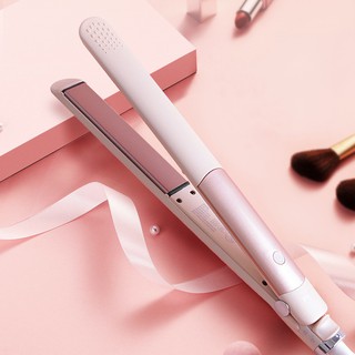 MÁY LÀ TÓC BẢN SIÊU MỎNG PRITECH-Combo máy uốn tóc và ép tóc，LED hiển thị nhiệt độ thân máy siêu mỏng nhẹ và dễ vận hành