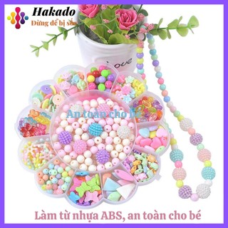 [15 x 15cm]Đồ chơi xâu hạt cườm siêu đẹp cho bé Phát triển vận động tinh và sáng tạo nghệ thuật