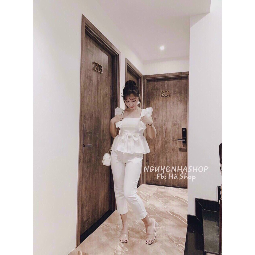 SET BỘ BÈO VAI CỘT NƠ EO