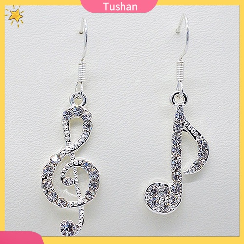 Bông tai hình nốt nhạc thời trang sang trọng