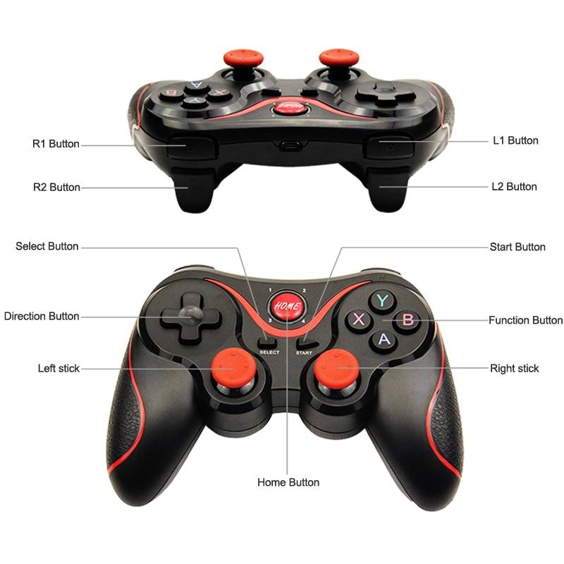 Trò chơi Android T3X3 Gamepad không dây Bluetooth BT3.0 hỗ trợ máy tính và gamepad di động-NUYXSB