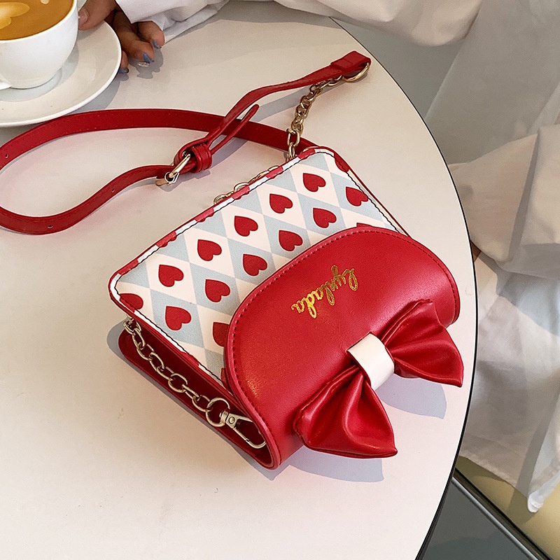 Túi Đeo Vai Dây Xích Dễ Thương Thời Trang Cho Bạn Gái