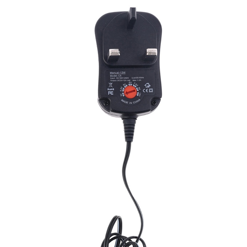 Thiết Bị Cung Cấp Nguồn Điện UK 3V 4 5V 6V 9V 12V Chất Lượng Cao