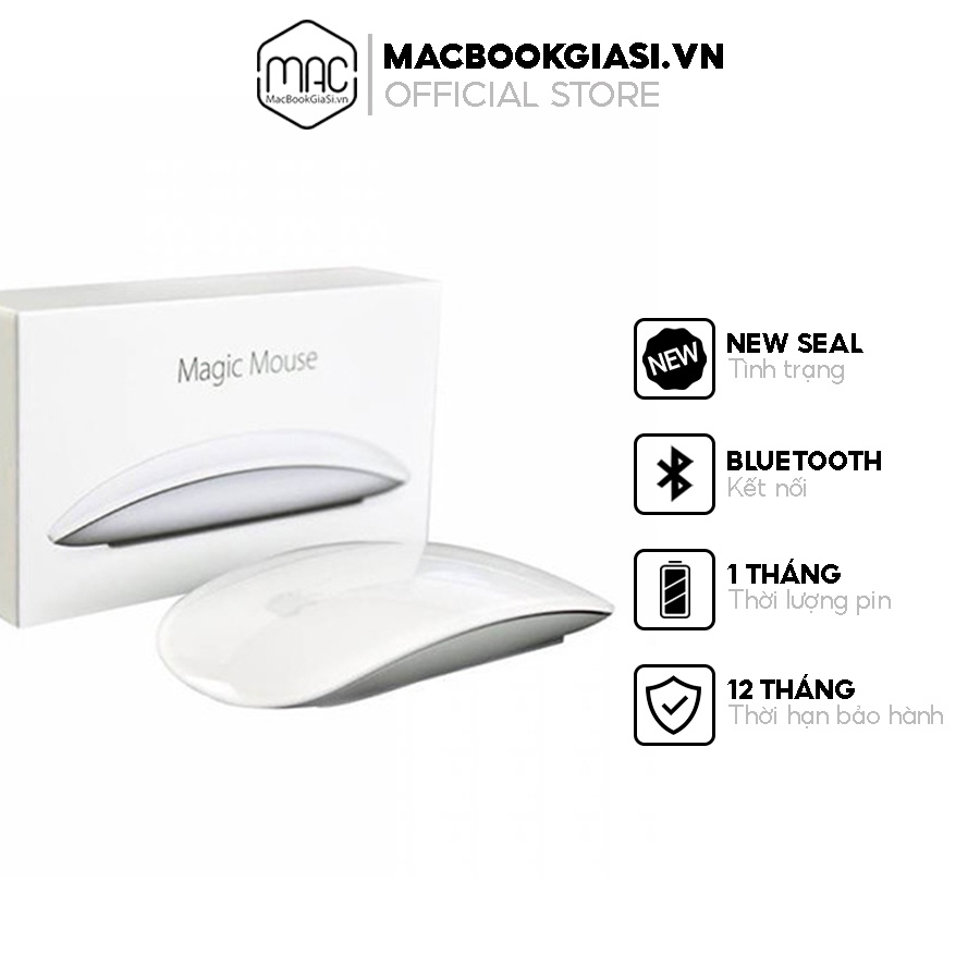 Chuột không dây kết nối bluetooth Magic Mouse 2 - Hàng chính hãng bảo hành 12 tháng