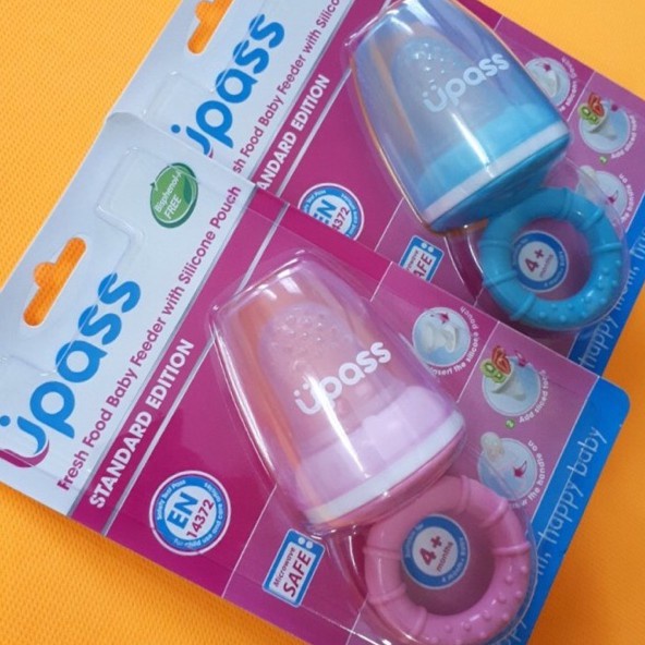 Túi nhai Upass chống hóc cho bé bằng Silicon UP002N Mama Baby VN