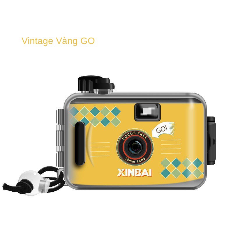 máy ảnh point-and-shoot retro film ngày sinh viên quà tặng camera HD mini chống nước hỗ trợ tùy chỉnh