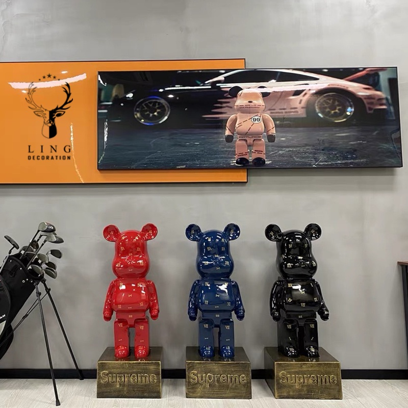 GẤU BEARBRICK LV80CM