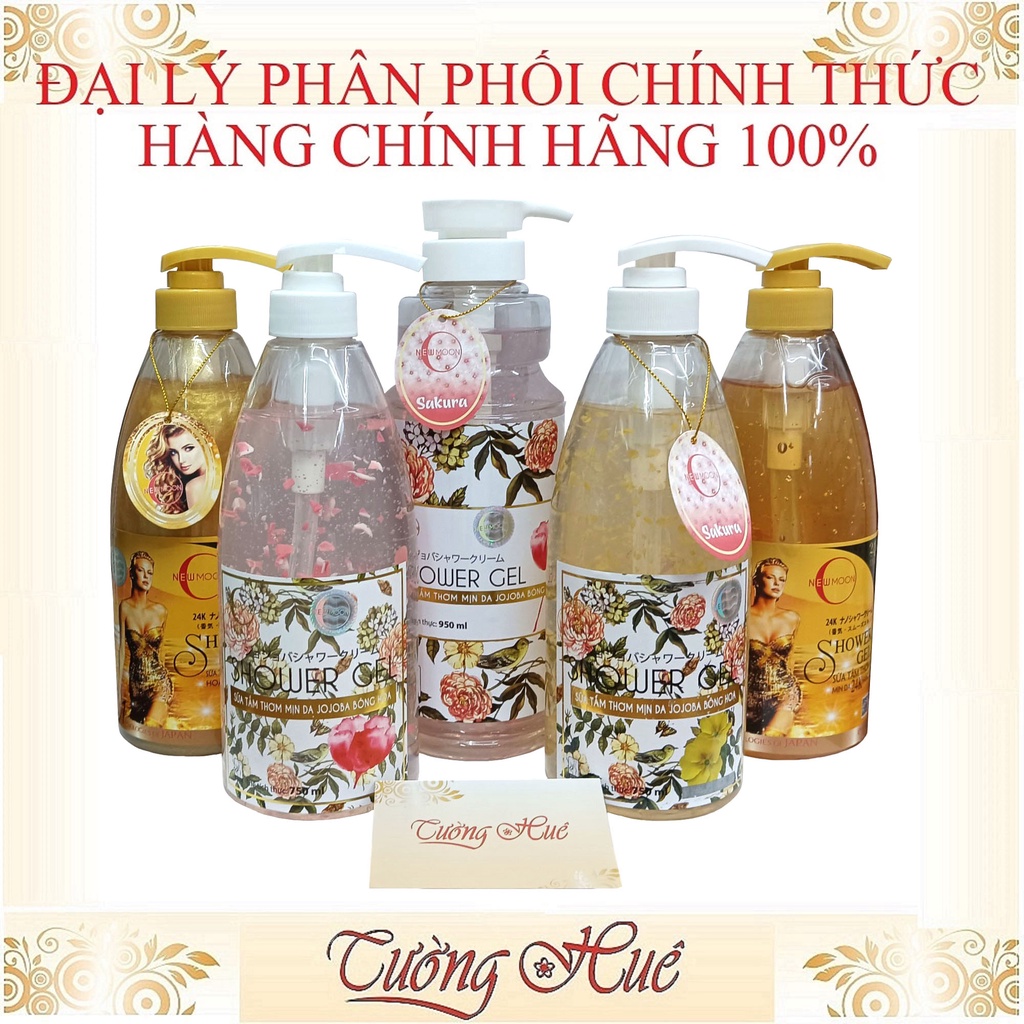 Sữa Tắm Thơm Mịn Da NewMoon Shower Gel