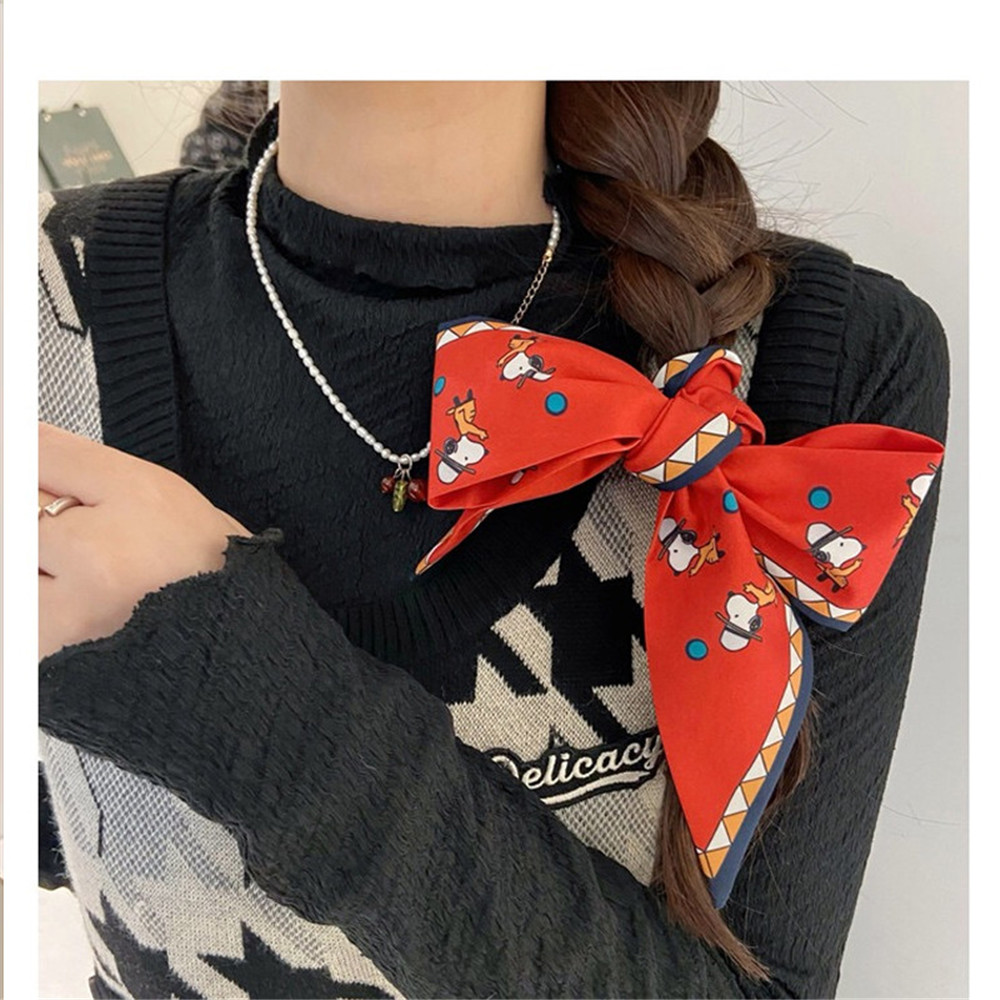 (Hàng Mới Về) Băng Đô Nơ Đa Năng Phong Cách Hàn Quốc Xinh Xắn Cho Nữ