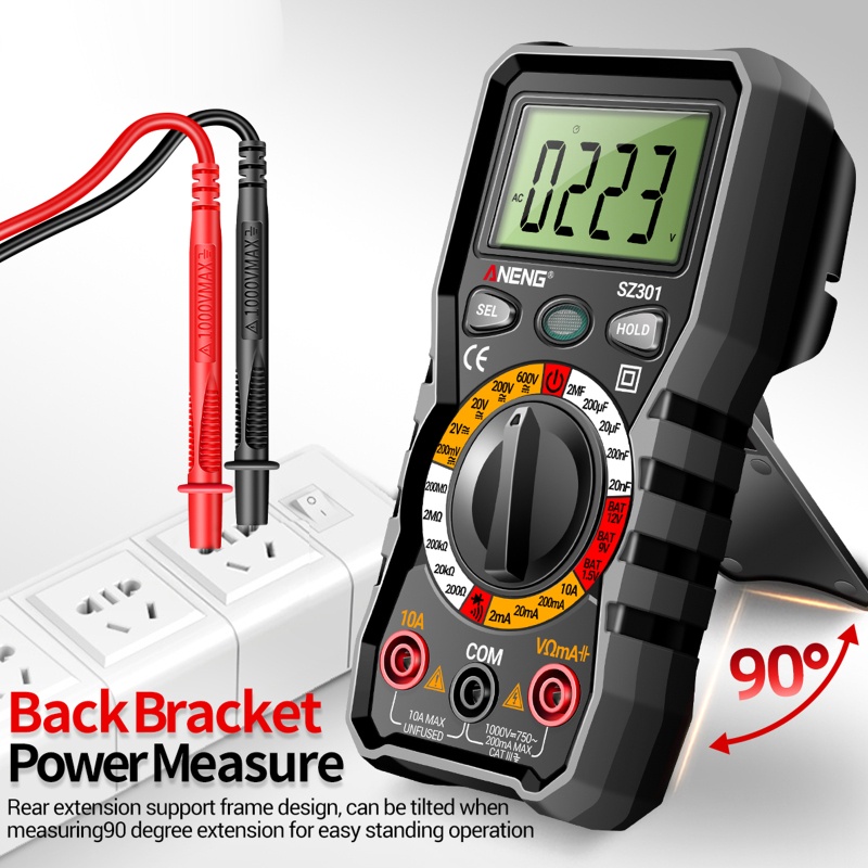 CURREN Vôn Kế Kỹ Thuật Số Thông Minh