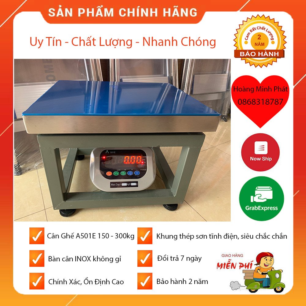 Cân điện tử ghế 150kg, 300kg A501E - Bảo hành 24 tháng [ SẴN HÀNG ]