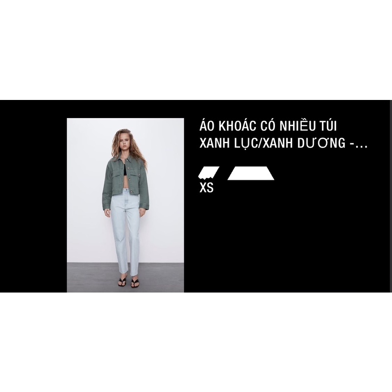 THANH LÝ ÁO KHOÁC ZARA AUTH