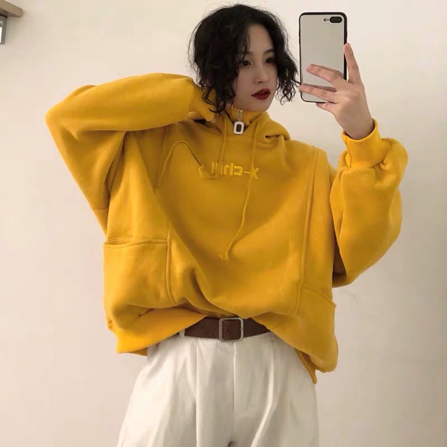 [Order] [Ảnh Thật] Áo Hoodie Ulzzang Dáng Rộng - Áo Nỉ Bông Siêu Ấm Oversize