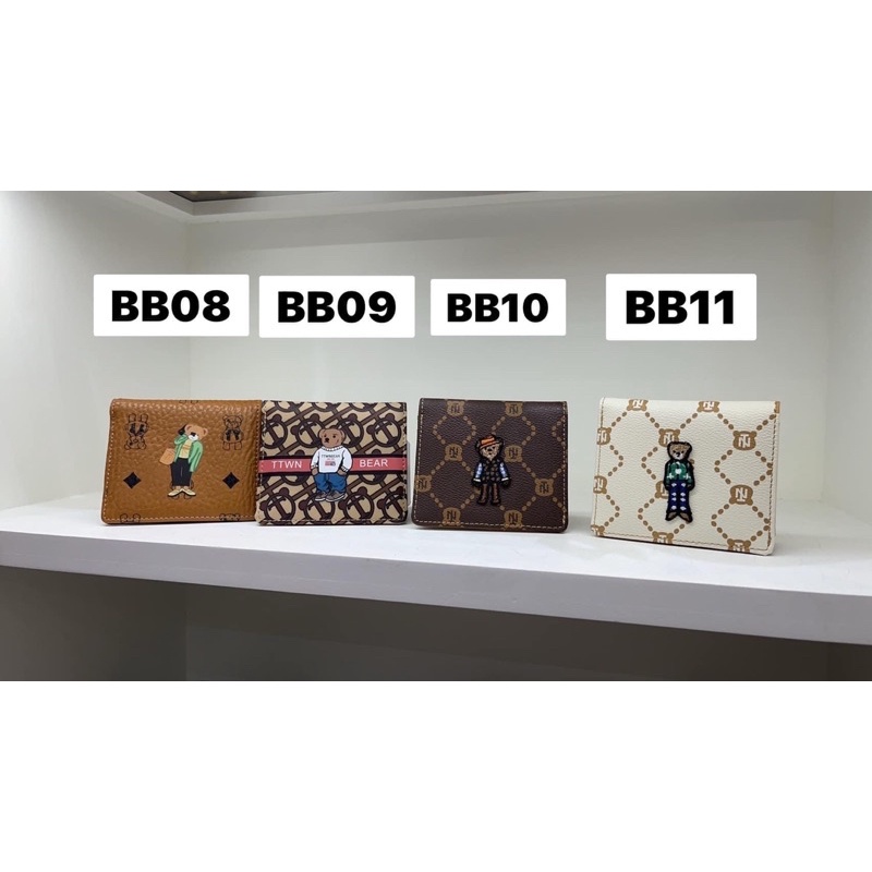 VÍ TTWN BEAR TT2236 CẦM TAY ĐỰNG THẺ CARD, MONEY THÁI LAN