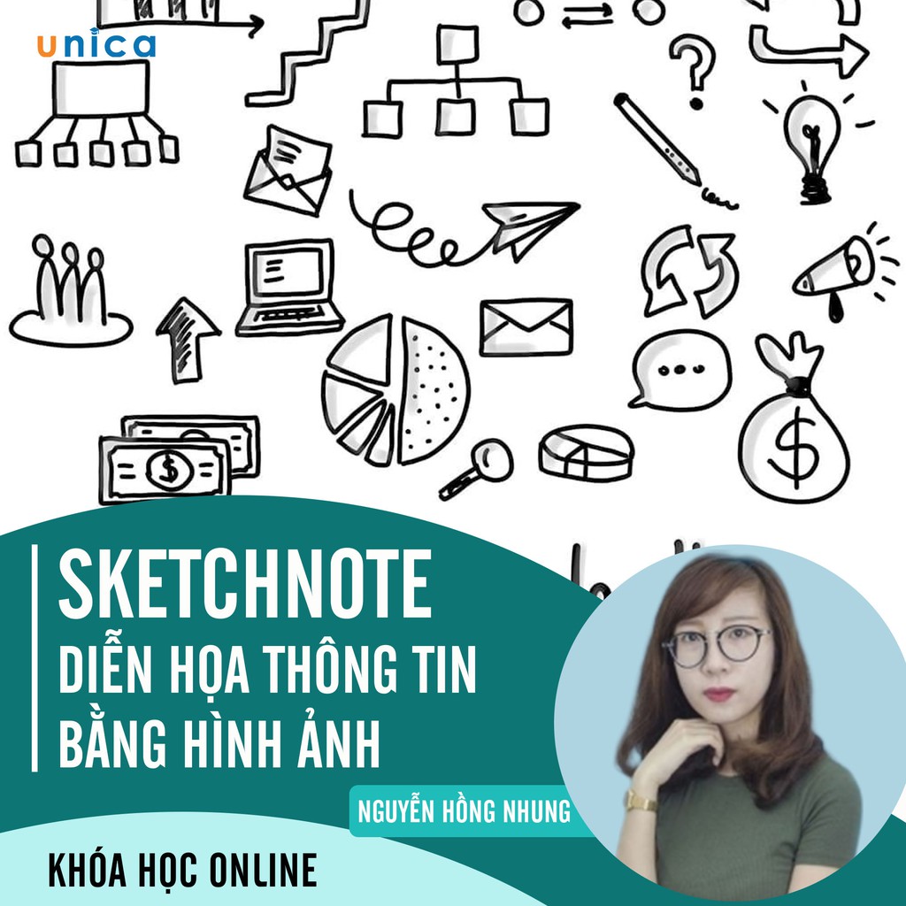 Học vẽ Sketchnote - Phương pháp ghi chép bằng hình ảnh sáng tạo & hiệu quả  6