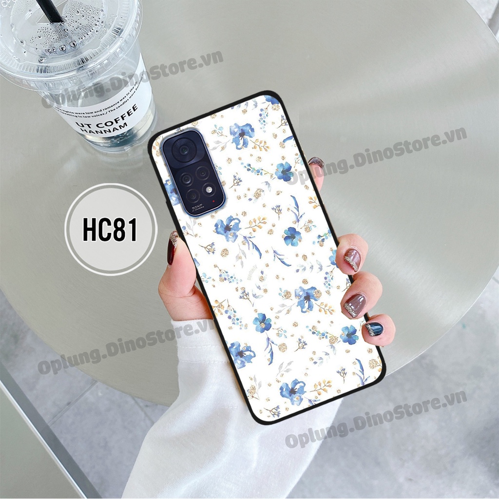 Ốp lưng Redmi Note 11 4G/Note 11s/Note 11 Pro 5G in hình hoa nhỏ basic dễ thương bo viền chức năng bảo vệ camera bền đẹp
