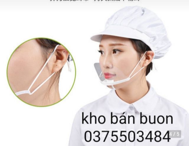 Combo 10 chiếc khẩu trang nhựa