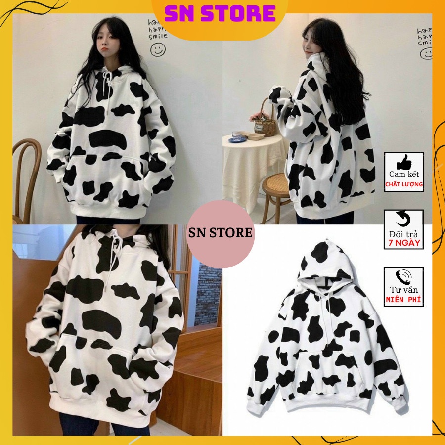 🌸Form Rộng Loang Màu Đen Trắng Oversize🌸