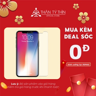 Kính Cường lực REMAX Chính Hãng - Siêu mỏng 0.1mm cực bền dẻo , Cường lực iPhone các loại