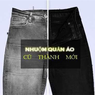 Màu/Thuốc nhuộm quần áo màu đen/Thuốc Nhuộm Quần Áo Cotton hàng loại 1 NoBrandCotton